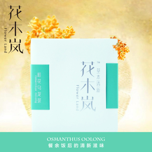桂花乌龙茶12泡装 袋泡茶冲泡便捷 花香清新