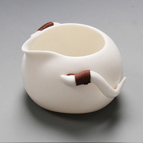 定窑-企鹅茶壶茶杯8件套 造型可爱手感佳