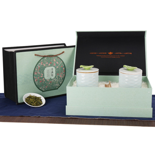 龙井绿茶-芳满庭陶瓷礼盒装 250g-豆香浓浓清爽口感