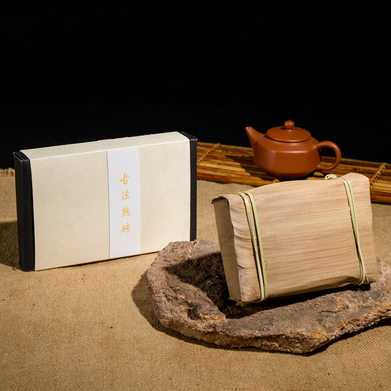 2014古法传承普洱熟茶砖 2014古法传承普洱熟茶砖