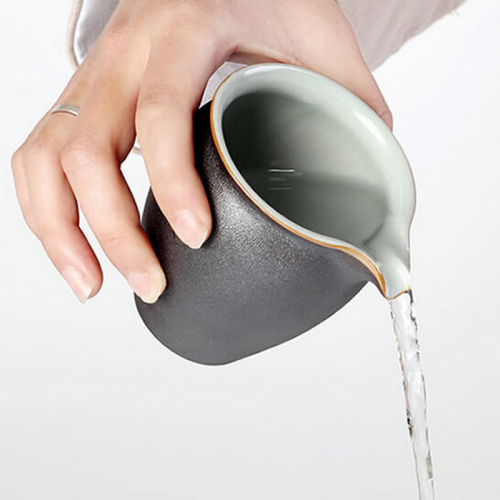 茶具-陶瓷公道杯  2规格可选