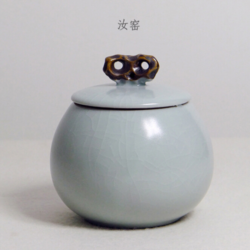 茶具-中式陶瓷茶叶罐 2色可选