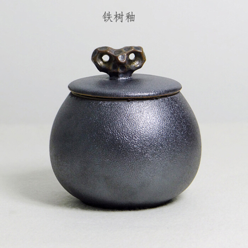 茶具-中式陶瓷茶叶罐 2色可选