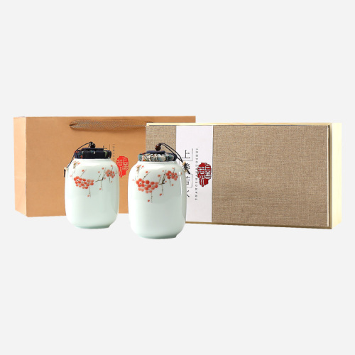 龙井绿茶-手绘瓷罐礼盒200g-高档茶礼 龙井绿茶-手绘瓷罐礼盒200g-高档茶礼