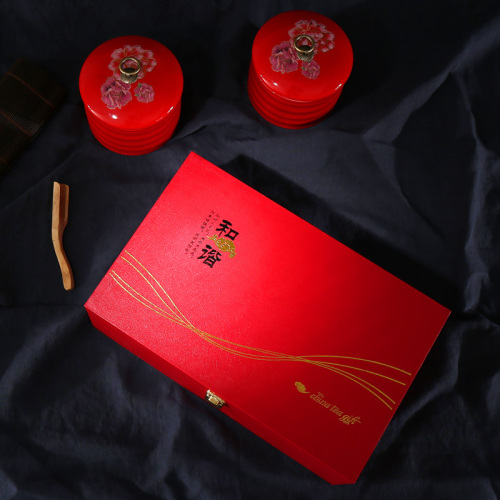 金骏眉-和谐双瓷罐礼盒装200g-高端红茶送礼首选