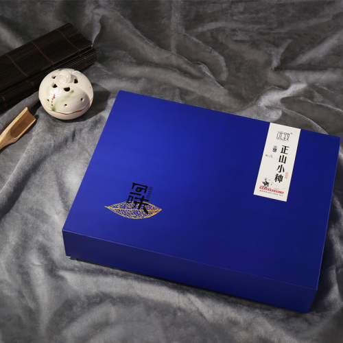 正山小种-蓝色回味礼盒装300g-武夷山红茶好滋味