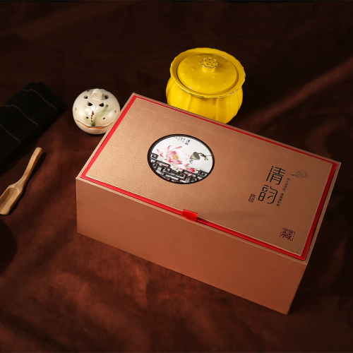 铁观音-清韵双瓷罐礼盒装250g-浓浓兰花香
