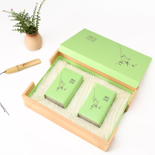 龙井绿茶-清风为伴礼盒250g-豆香超浓郁