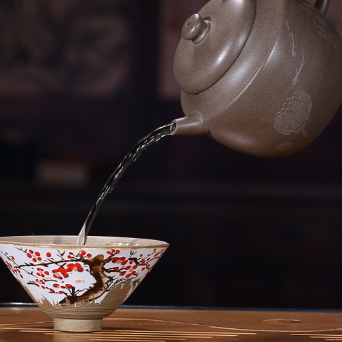 【强济人】大师壶茶壶-紫砂壶-荷香壶