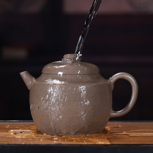 【强济人】大师壶茶壶-紫砂壶-荷香壶