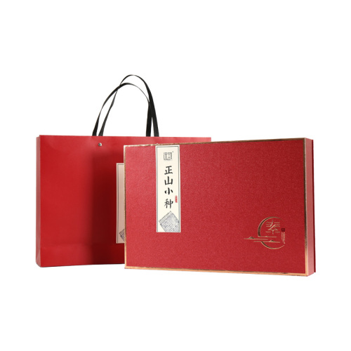 正山小种-红色素简礼盒装500g-红茶暖暖好喝