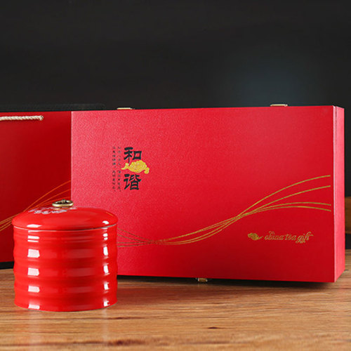 大红袍-和谐双罐礼盒装200g-武夷岩茶经典礼
