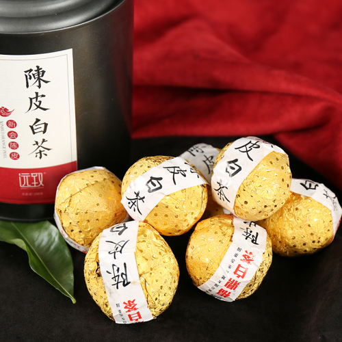 2015陈皮贡眉口粮老白茶250g