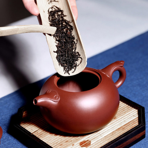 茶壶-紫砂壶-如意西施壶