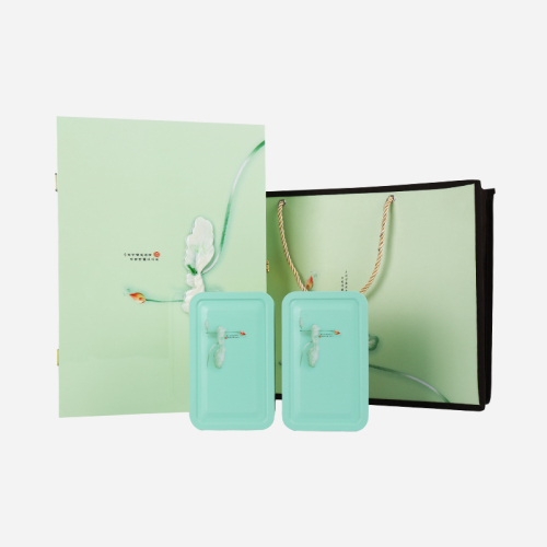 礼盒装-绿茶-荷韵珍稀白茶160g（含提袋）