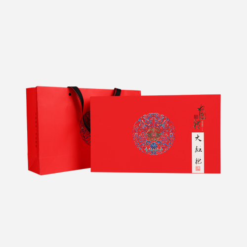 礼盒装-大红袍-红色中国茶礼250g(含提袋）