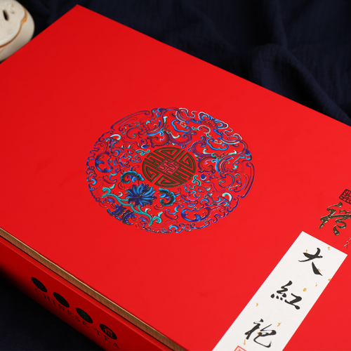 礼盒装-大红袍-红色中国茶礼250g(含提袋）