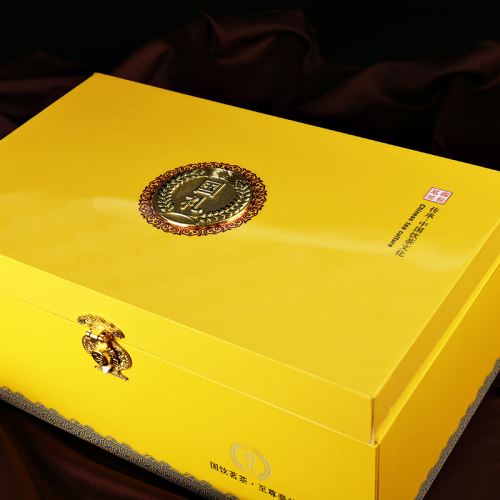 礼盒装-金骏眉-金色国礼双陶瓷250g（含提袋）
