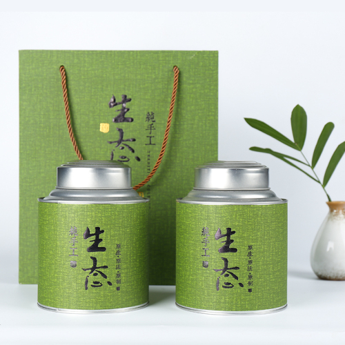 礼盒装-绿茶-龙井原生态绿色礼盒500g(含提袋）