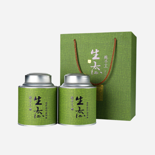 礼盒装-绿茶-龙井原生态绿色礼盒500g(含提袋）