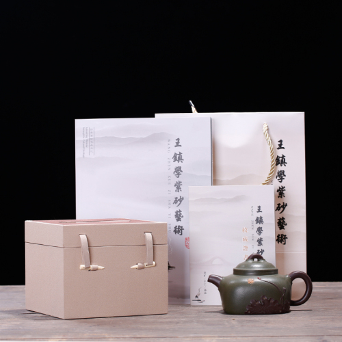 【王镇学】大师壶茶壶-紫砂壶-荷趣壶340cc