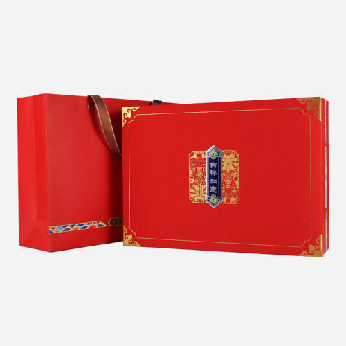 礼盒装-大红袍-红色吉祥如意250g(含提袋) 礼盒装-大红袍-红色吉祥如意250g(含提袋)
