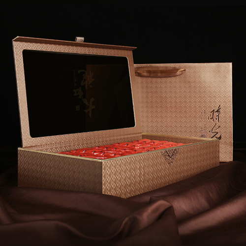礼盒装-大红袍-金色时光250g(含提袋）