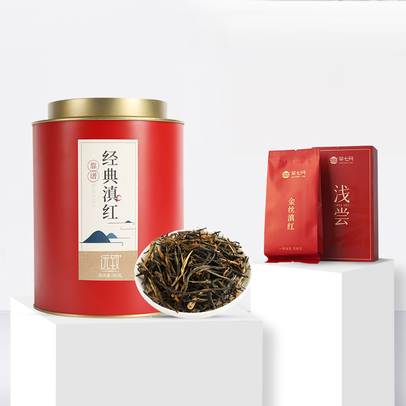 滇红组合-靠谱经典滇红300g+浅尝金丝滇红*2