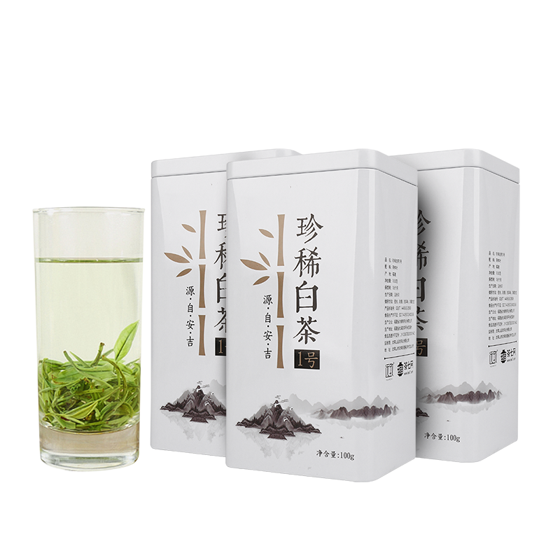 安吉雨前珍稀白茶1号100g*3 安吉雨前珍稀白茶1号100g*3