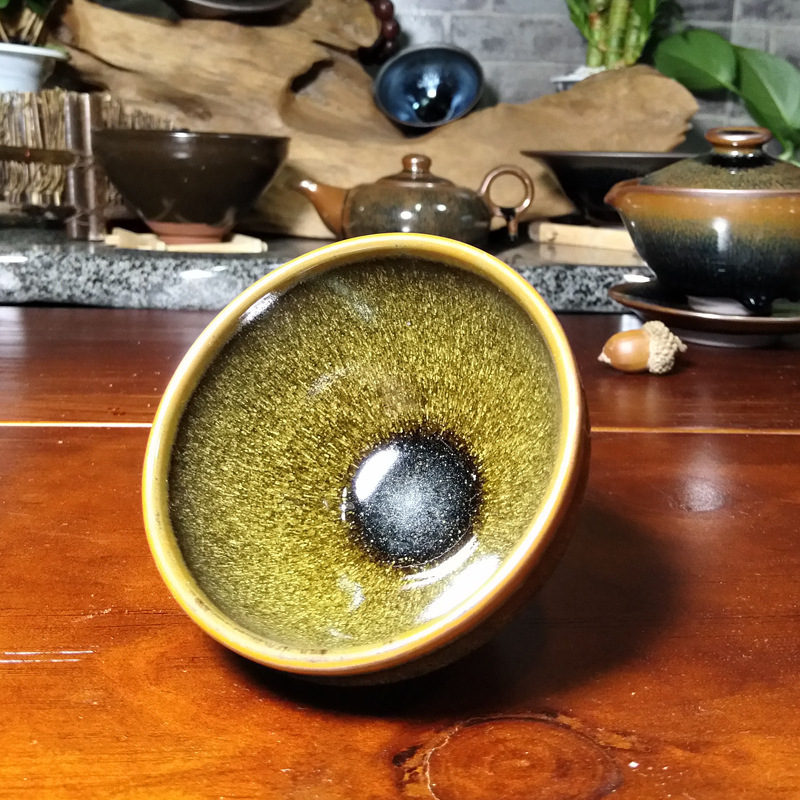 兔毫-茶末釉玉毫杯