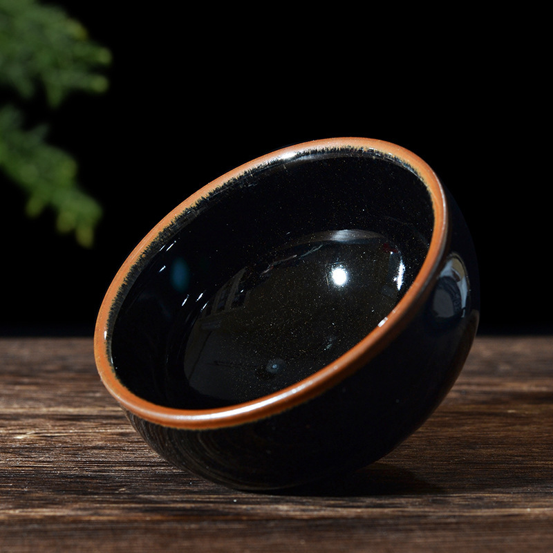 杂色-金边乌金盏