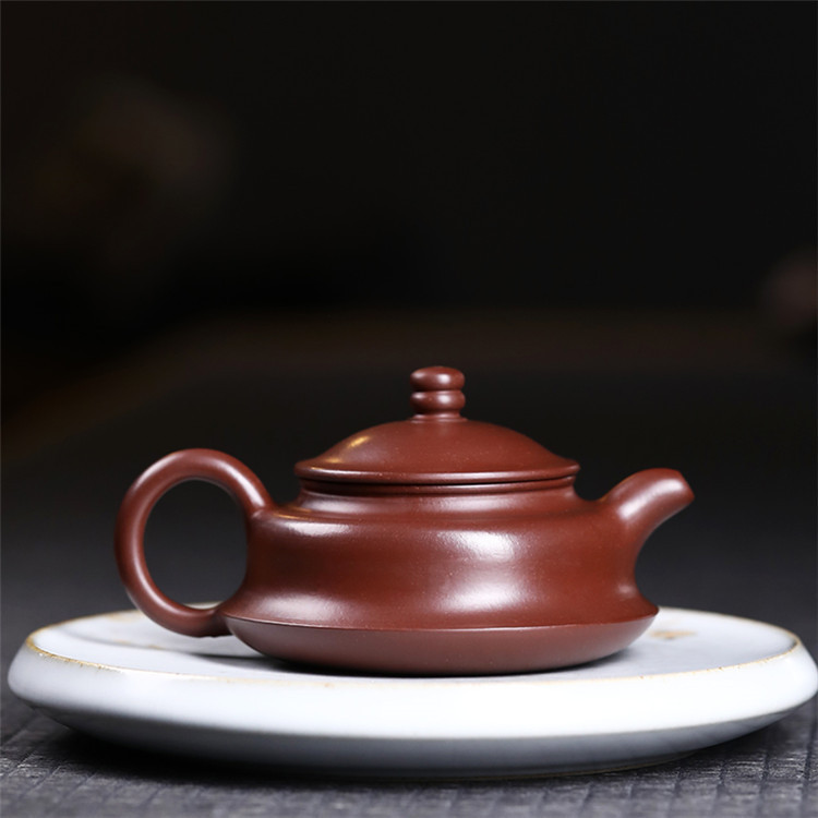 紫朱泥-品茶周盘壶