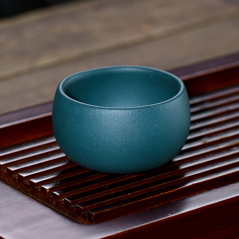 品茗杯-紫砂-绿泥品茗杯