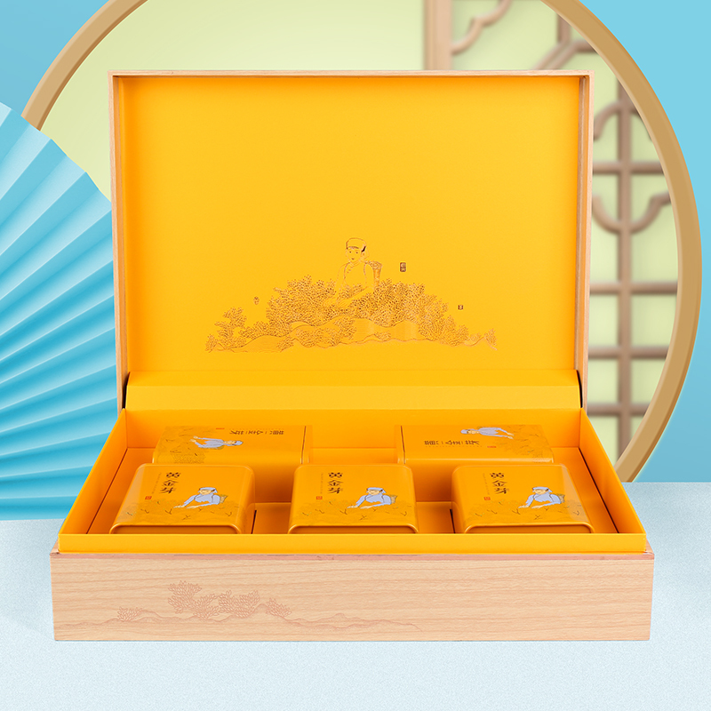 黄金芽-黄色初采礼盒