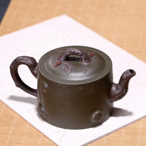 咸仲英大师壶茶壶紫砂壶玉葡萄壶360cc